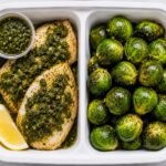 Chimichurri Fish with Crispy Sprouts Chimichurri Fish with Crispy Sprouts