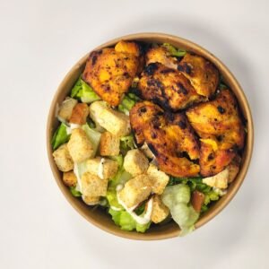 Grilled chicken Caesar salad