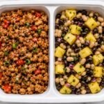 Korean Ground Chicken with Bean & Pineapple Salad Korean Ground Chicken with Bean & Pineapple Salad