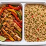 Mexican Chicken Fajitas with Brown Rice Mexican Chicken Fajitas with Brown Rice