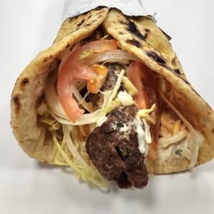 Rk special grilled beef kabab wrap