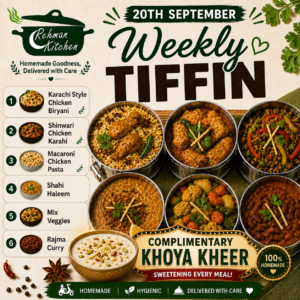 20th September Weekly Tiffin