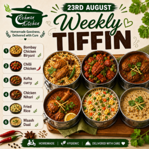 23rd August Weekly Tiffin