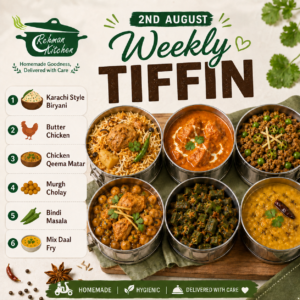 2nd August Weekly Tiffin