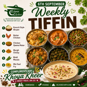 6th September Weekly Tiffin