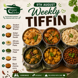 9th August Weekly Tiffin