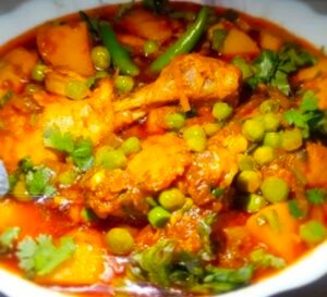 Aloo chicken curry